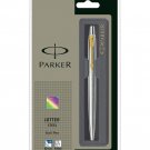 Parker Jotter Stainless Steel GT Ball Pen, Blue Ink