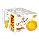 Santoor PureGlo Glycerine Soap - 75gm x 4 (Pack of 4)