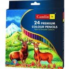 Camlin Premium Full Size Colour Pencil - 24 Shades