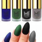 MI Fashion Matte Nail Polish, Pack of 4 (9.9Ml Each)