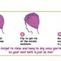 Fiama Bath Essentials Hair Wrapper (Set of 2 Wrapper)