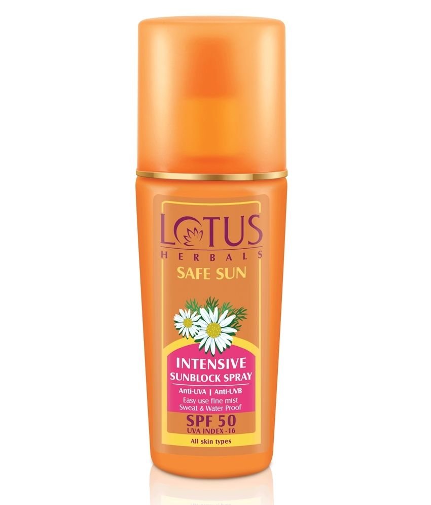 Lotus Herbals Safe Sun Intensive Sunblock SPF 50 (80ml)