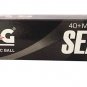 Stag Seam Plastic Table Tennis Ball 40mm Pack of 12 (White)