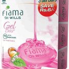Fiama Di Wills La Fantasia Gel Bar 125gm x 3 (Pack of 3)