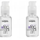 L'Oreal Professionnel Liss Control Plus Tecni Art Hair Serum, (50ml x 2)
