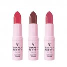 Avon Simply Pretty ColorBliss Lipstick 12g x 3 (red fantasy+romance+rich wine)