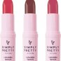 Avon Simply Pretty ColorBliss Lipstick 12g x 3 (red fantasy+romance+rich wine)