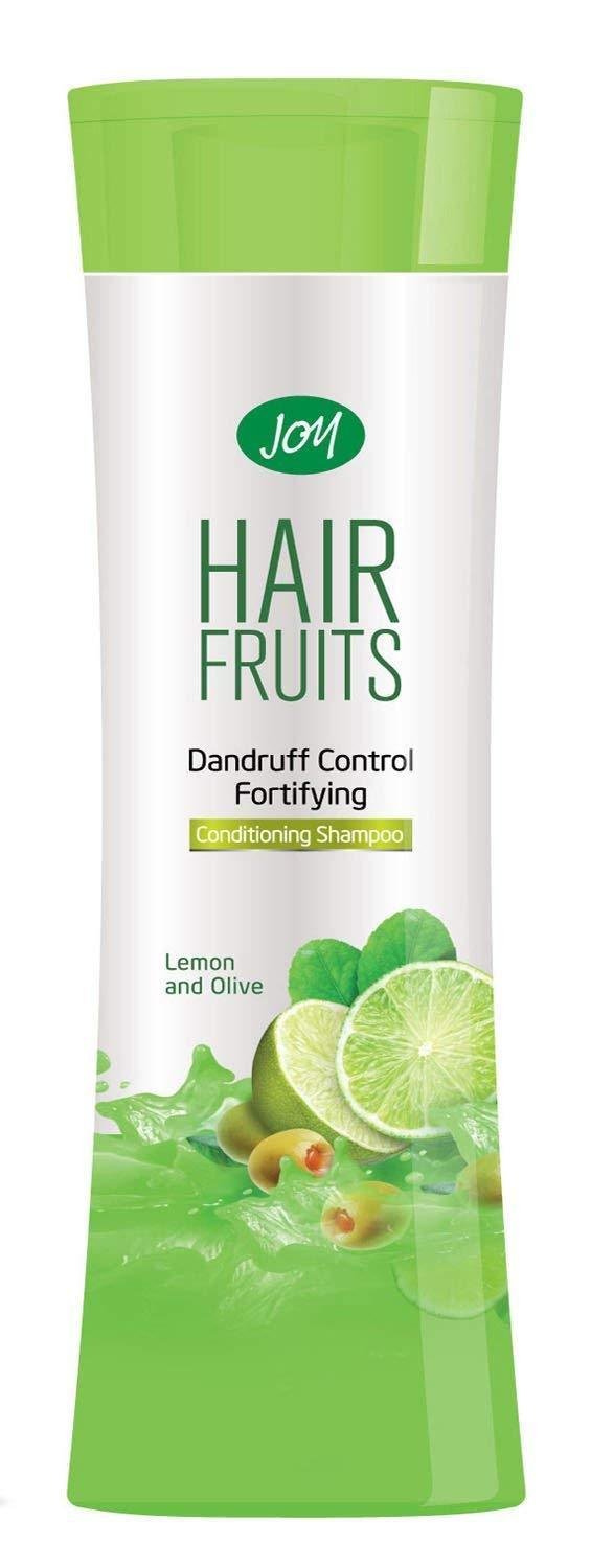 Joy Hair Fruits Dandruff Control Lemon & Olive Conditioning Shampoo (400ml)