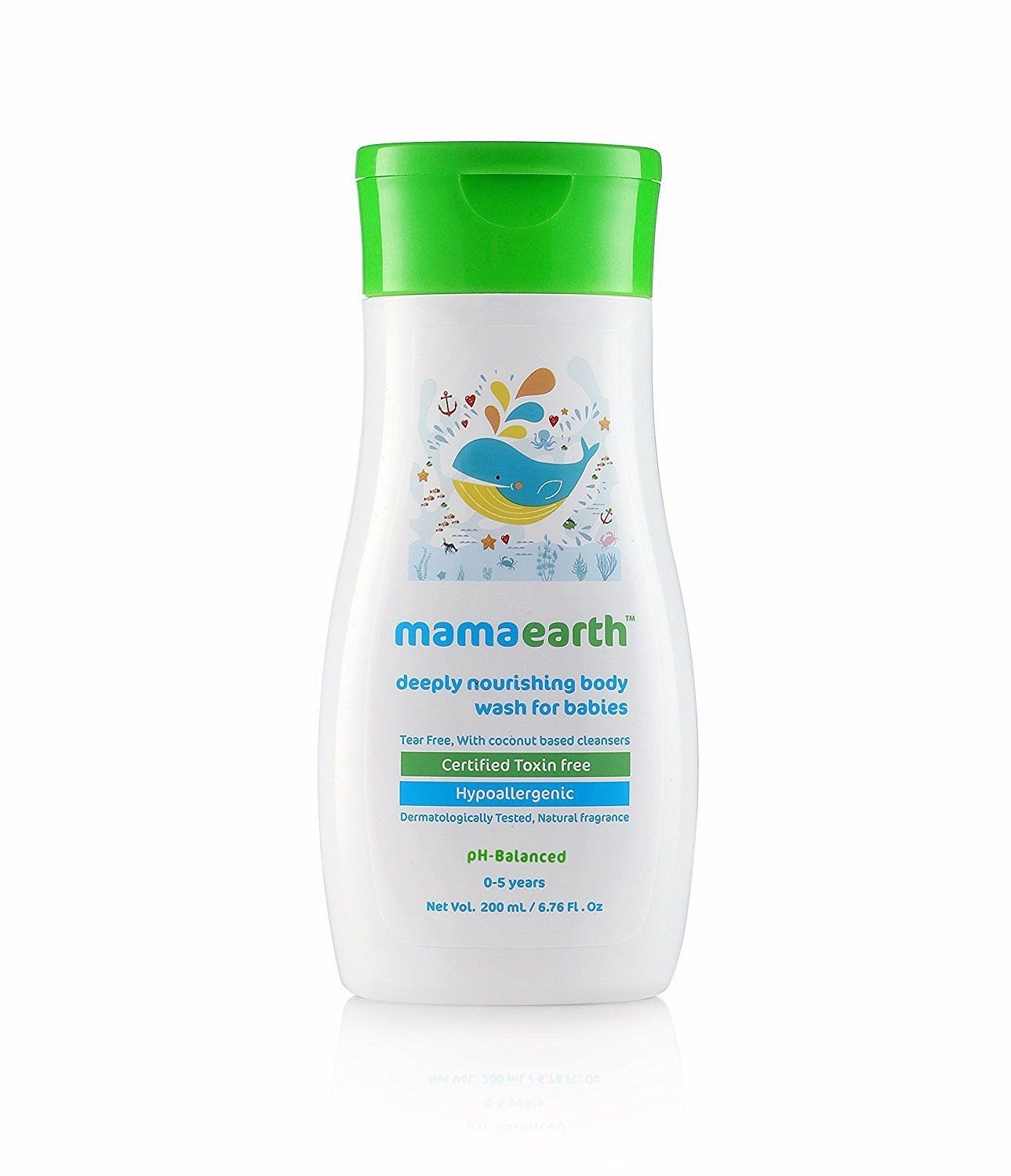 Mamaearth Deeply Nourishing Body Wash For Babies (200ml)