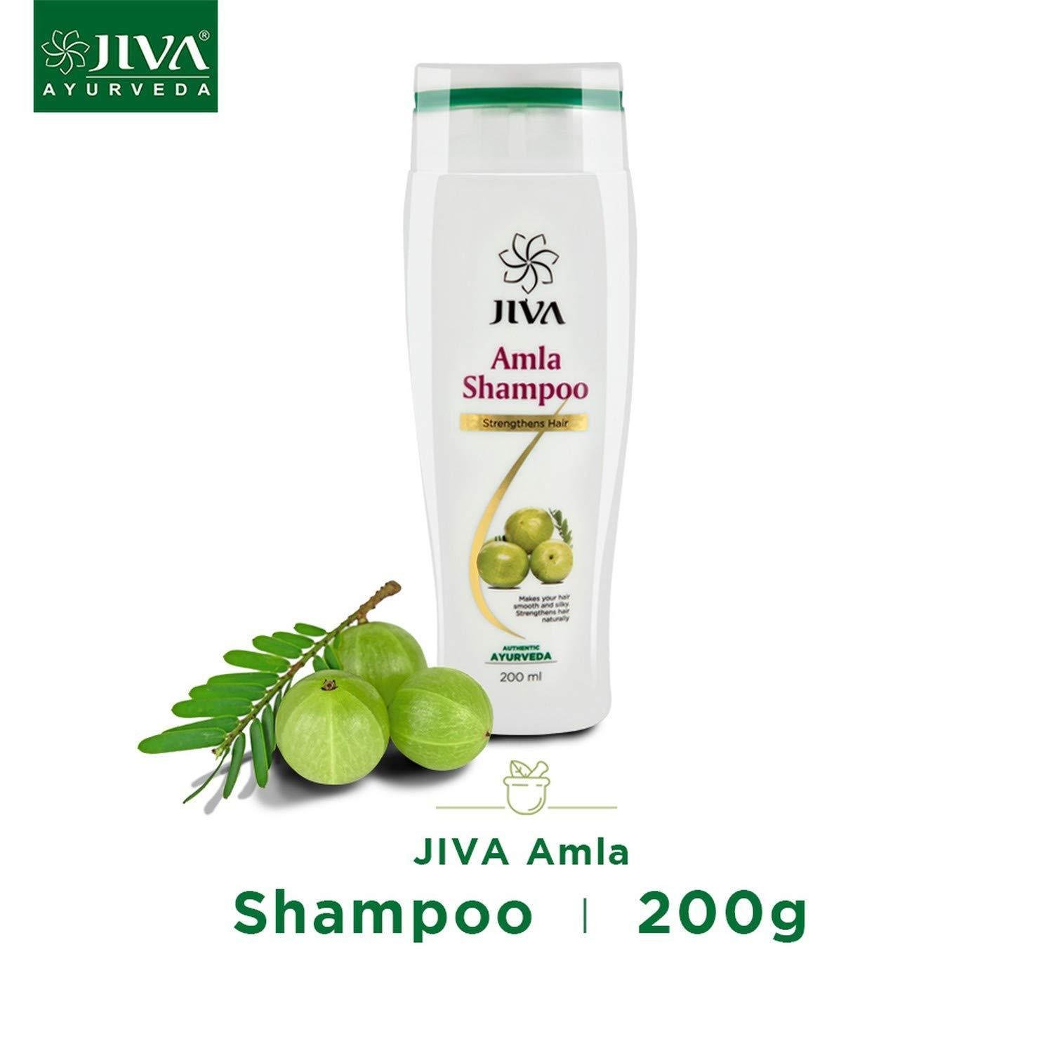 Jiva Ayurveda Amla shampoo 200ml x 2 (Pack of 2)