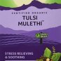 Organic India Tulsi Mulethi, 25 Tea Bags x 3 (75 Tea Bags)