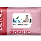 Kara Cleansing Baby Wipes - Viscose Fibre - Chamomile Extract - (80 Wipes)
