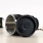 Super Classic Camera Lens Shaped Coffee Mug with Lid - 350ml Black