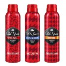 Old Spice Original + Whitewater + Musk Deodorants For Men (150ml x 3)