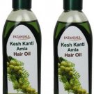 Patanjali Kesh Kanti Amla Hair Oil, 200ml x 2 (Pack of 2)