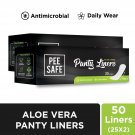 Pee Safe Aloe Vera Panty Liners 50 Counts (Set of 2)