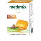 Medimix Ayurvedic Sandal Soap, 125g x 5 (Pack of 5 Soap)