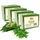 Khadi Natural Pure Neem Soap 125gm x 4 (Pack of 4)
