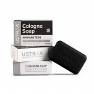 Ustraa Ammunition Cologne Soap with Charcoal and Bay Leaf, 125gm x 3 (Pack of 3)