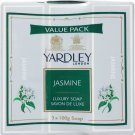 Yardley London Imperial Jasmine Luxury Soap 100gm x 3 (Pack of 3)