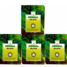 Khadi Mauri Herbal Black Henna Mehndi, 75m x 4 (Pack of 4)