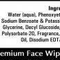 GINNI CLEA Cleansing & Make-up Remover Wipes (Aloevera) 30 wipes x 3 (Pack of 3)