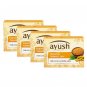 Ayush Purifying Turmeric Soap 100gm x 4 (Pack of 4)