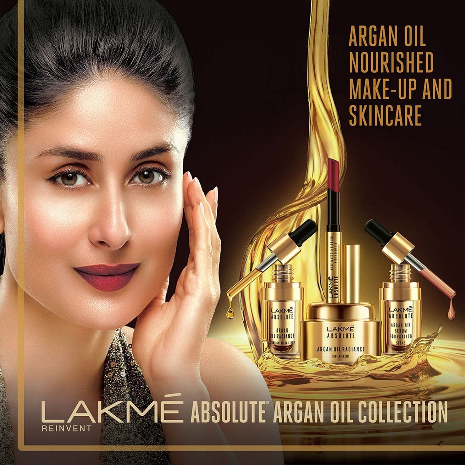 Lakme Absolute Argan Oil Radiance Overnight OilinSerum 15ml