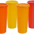 Tupperware Jumbo Tumblers Set 470ml Each - Set of 4