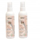 Azafran Organics Vanilla & Coconut Hair Oil - 100ml x 2 (Pack of 2)