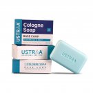 Ustraa Base Camp Cologne Soap with Cedar Wood and Mint, 125gm x 3 (Pack of 3)