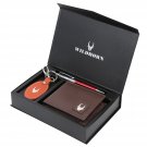 WildHorn Men Brown wallet Gift Set Combo