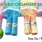 Ganapati Fridge Storage Vegetable & Fruit Net Bag ( Pack Of 12 Net Bags)