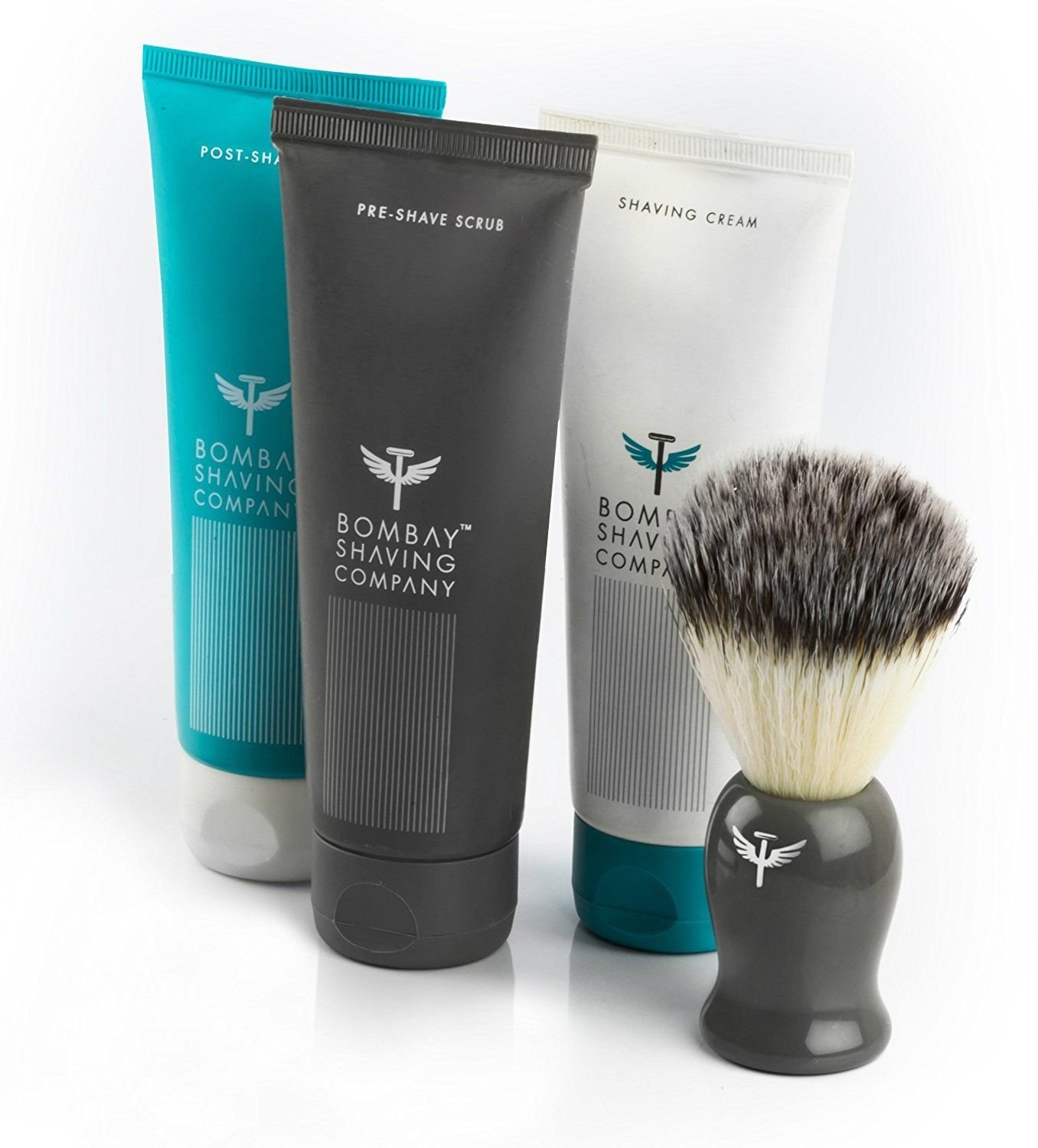 Bombay Shaving Company Shaving Essentials Value Kit Cream, Scrub