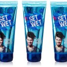 Set Wet Cool Hold Hair Styling Gel, 100ml x 3 (Pack of 3)