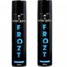 UrbanGabru Frozt Extreme Hold Unisex Hair Spray - 250ml x 2 (Pack of 2)