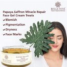 Bella Vita Organic Papaya Saffron Face Gel for Anti Blemish & Pigmentation 50gm