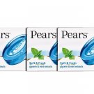 Pears Soft & Fresh Soap Bar 125gm x 3 ( Pack Of 3)