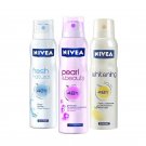 Nivea Women Deodorants Body Spray Combo Pack of 3 (150ml x 3)