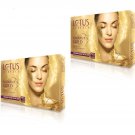 Lotus Herbals Radiant Gold Cellular Glow Facial Kit, 37gm x 2 (Set of 2 Kit)