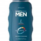 Oriflame North For Men Unlimited Hair, Body & Face Wash 250ml