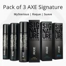 Axe Signature Body Perfume - Mysterious + Rogue + Suave 122ml x 3 (Pack of 3)