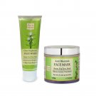 AuraVedic Natural Acne Care Skin Treatment, Face Wash + Face Mask (100gm x 2)
