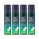 Pee Safe Toilet Seat Sanitizer Spray - 75ml x 4 (Pack of 4)