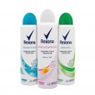 Rexona Women Shower Fresh + Advanced Whitening + Aloe Vera Deodorants 150ml x 3