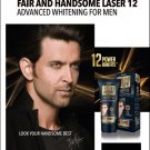 Fair & Handsome Laser 12 Advanced Whitening Multi Benefit Cream For Men, 60g