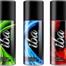 Iba Halal Care Active Rush + Musk Arabia + Royal Mist Men Deodorant 150ml x 3