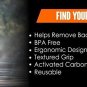 Bugota Activated Carbon Filter Water Purifier Bottle 750ml