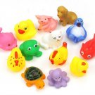 Electomania Animal Bath Toys for Baby (Assortment of 13 toys)