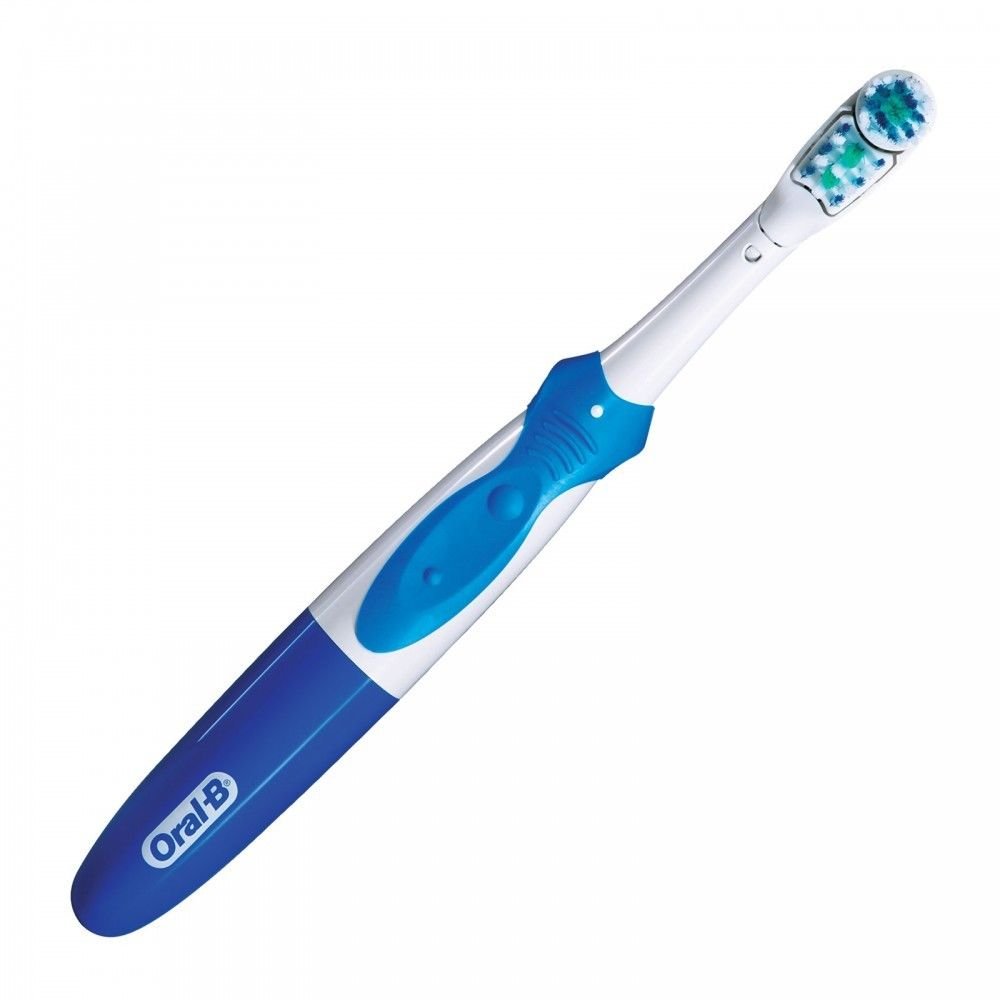 Set of 2 OralB Crossaction Power Electric Soft Toothbrush